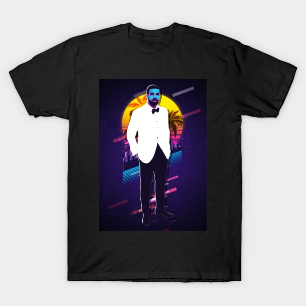 Drake Rapper T-Shirt by Sakent